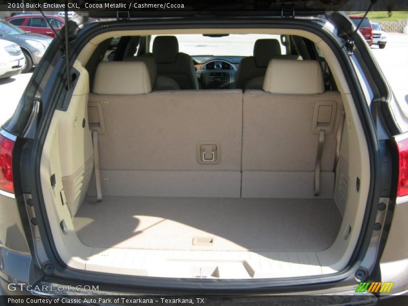 Cocoa Metallic / Cashmere/Cocoa 2010 Buick Enclave CXL