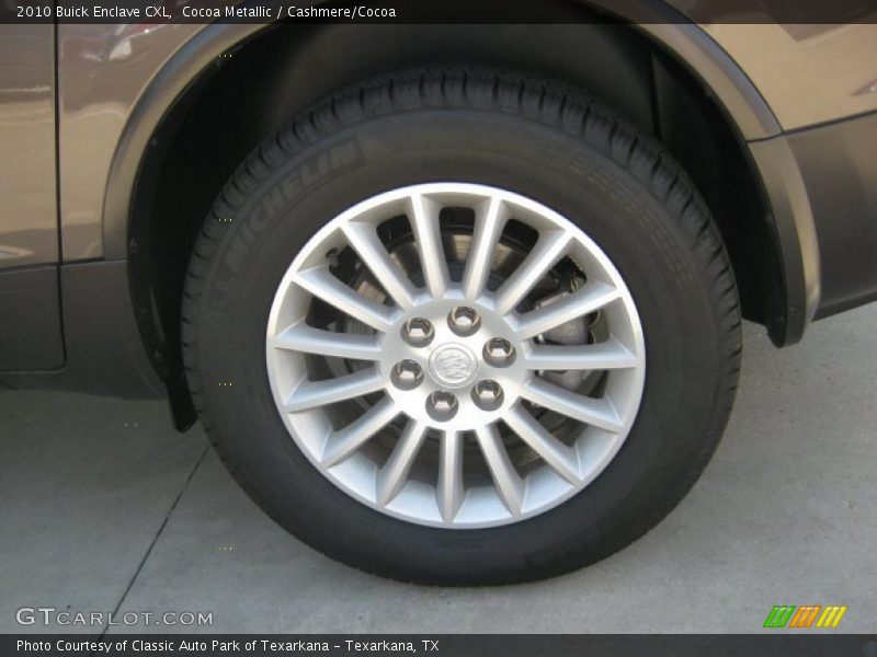 Cocoa Metallic / Cashmere/Cocoa 2010 Buick Enclave CXL