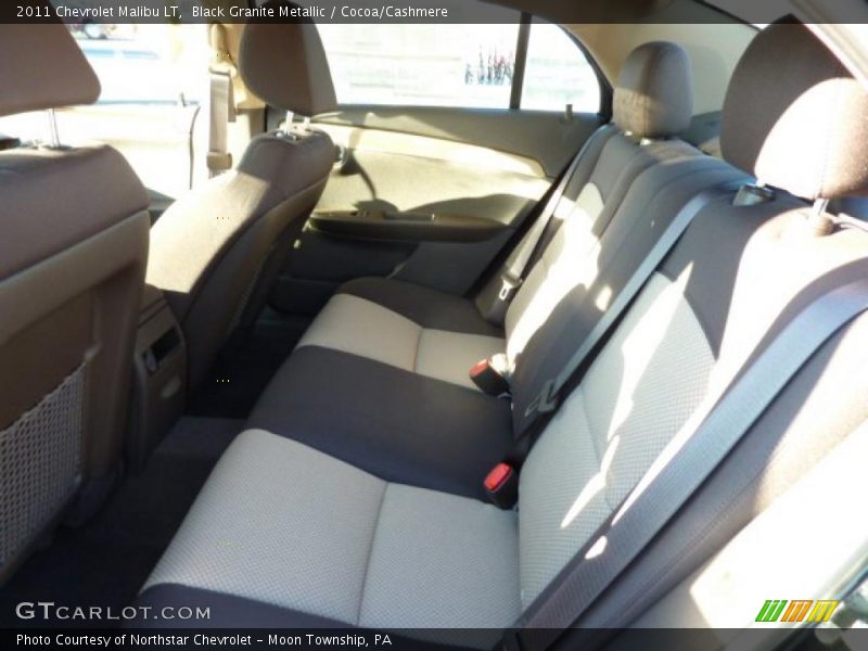 Black Granite Metallic / Cocoa/Cashmere 2011 Chevrolet Malibu LT