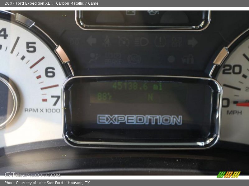 Carbon Metallic / Camel 2007 Ford Expedition XLT