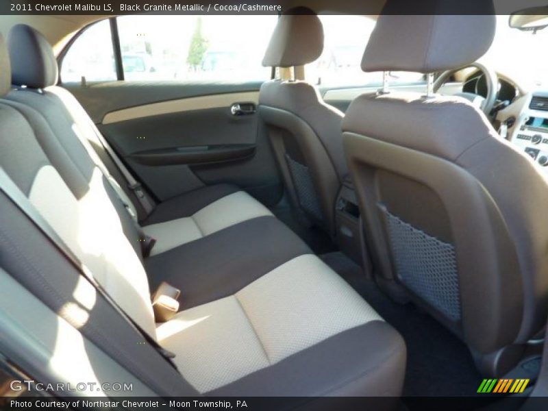 Black Granite Metallic / Cocoa/Cashmere 2011 Chevrolet Malibu LS