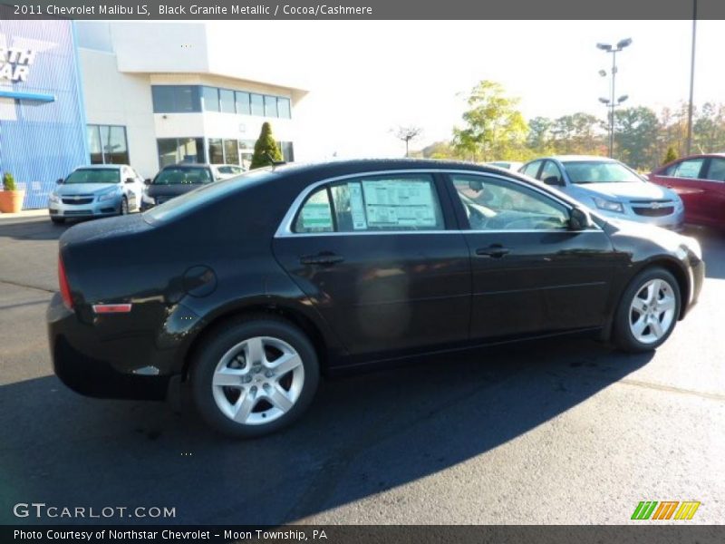 Black Granite Metallic / Cocoa/Cashmere 2011 Chevrolet Malibu LS