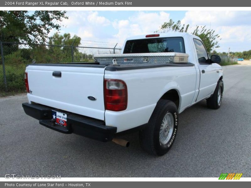Oxford White / Medium Dark Flint 2004 Ford Ranger XL Regular Cab