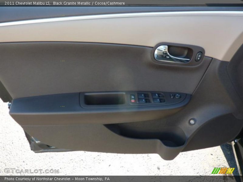 Black Granite Metallic / Cocoa/Cashmere 2011 Chevrolet Malibu LS