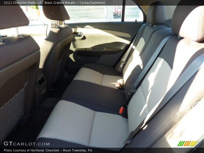 Black Granite Metallic / Cocoa/Cashmere 2011 Chevrolet Malibu LS