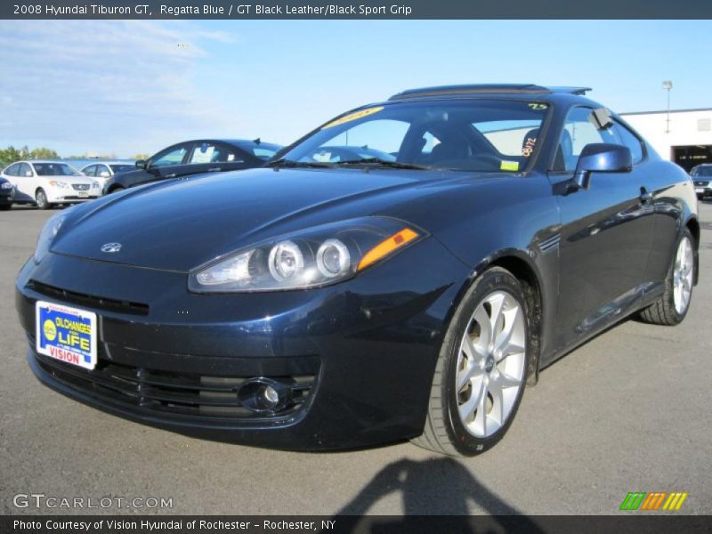 Front 3/4 View of 2008 Tiburon GT