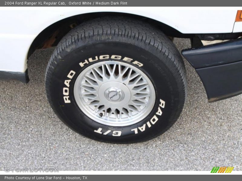 Oxford White / Medium Dark Flint 2004 Ford Ranger XL Regular Cab