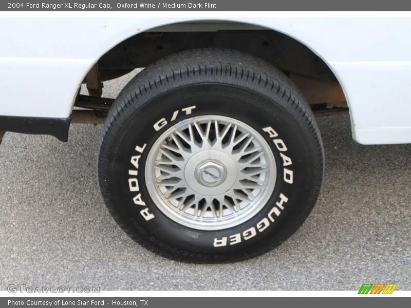 Oxford White / Medium Dark Flint 2004 Ford Ranger XL Regular Cab