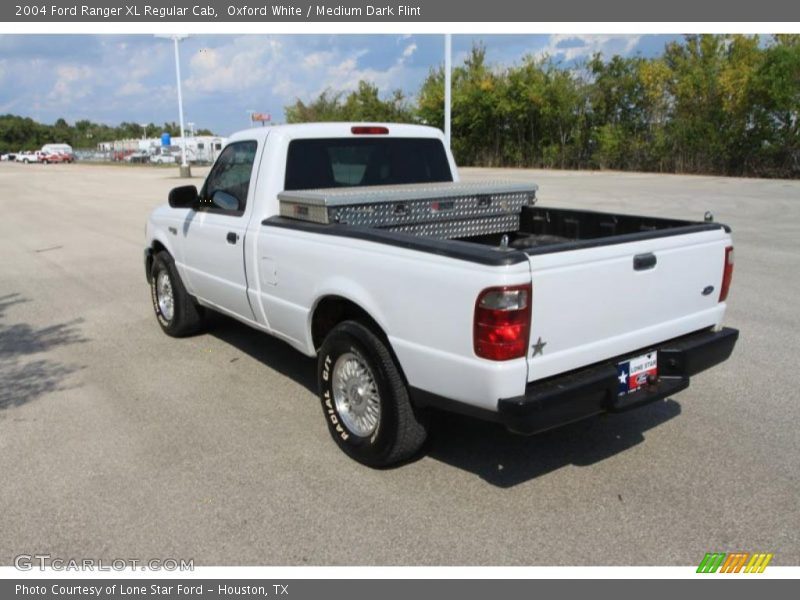 Oxford White / Medium Dark Flint 2004 Ford Ranger XL Regular Cab