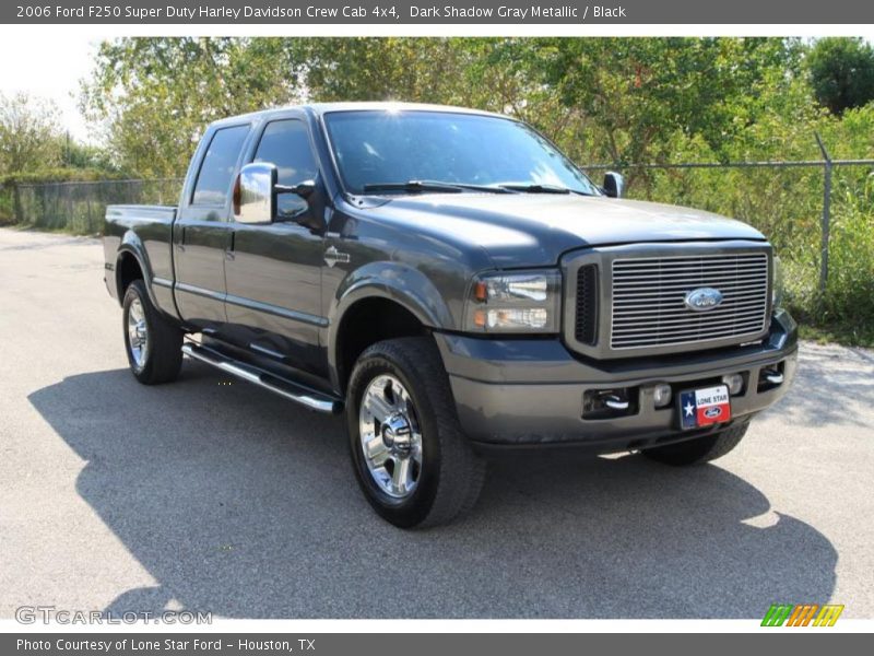 Dark Shadow Gray Metallic / Black 2006 Ford F250 Super Duty Harley Davidson Crew Cab 4x4