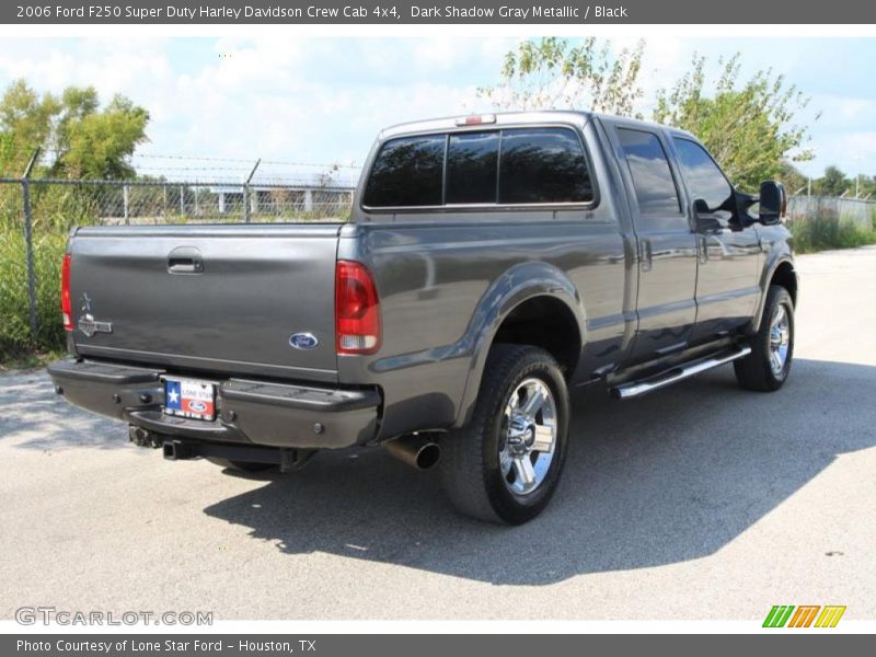 Dark Shadow Gray Metallic / Black 2006 Ford F250 Super Duty Harley Davidson Crew Cab 4x4