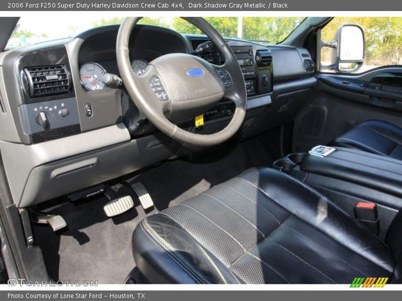 Dark Shadow Gray Metallic / Black 2006 Ford F250 Super Duty Harley Davidson Crew Cab 4x4