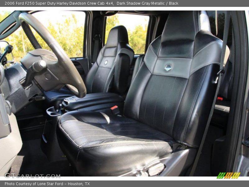 Dark Shadow Gray Metallic / Black 2006 Ford F250 Super Duty Harley Davidson Crew Cab 4x4