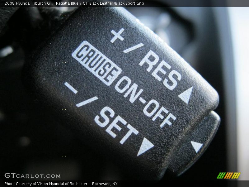 Controls of 2008 Tiburon GT