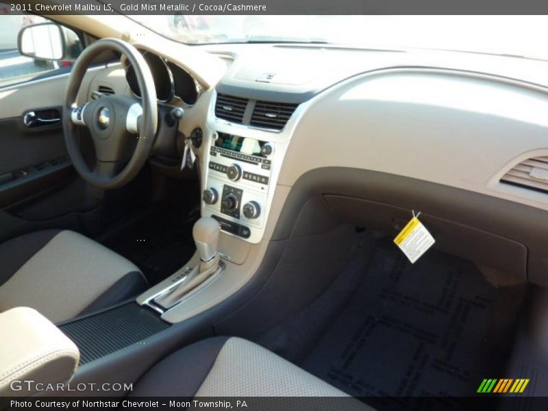 Gold Mist Metallic / Cocoa/Cashmere 2011 Chevrolet Malibu LS