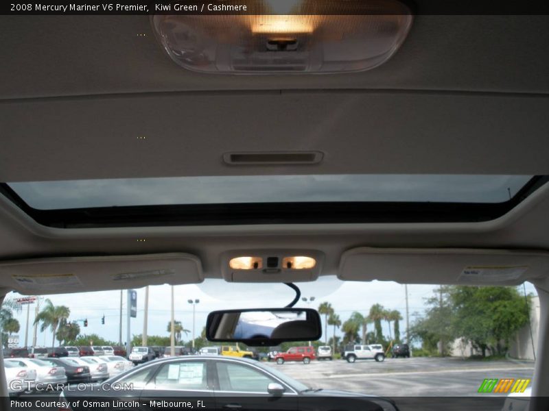 Kiwi Green / Cashmere 2008 Mercury Mariner V6 Premier