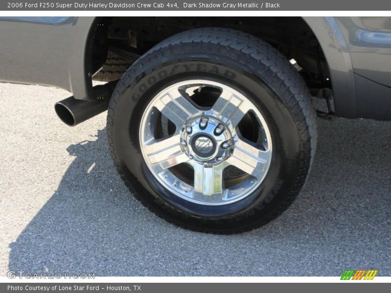 Dark Shadow Gray Metallic / Black 2006 Ford F250 Super Duty Harley Davidson Crew Cab 4x4