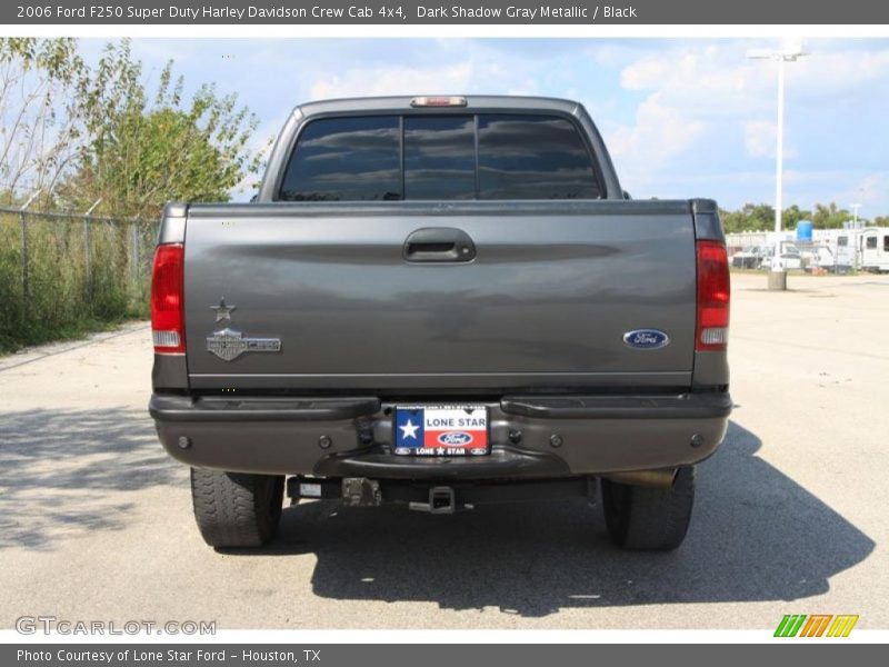 Dark Shadow Gray Metallic / Black 2006 Ford F250 Super Duty Harley Davidson Crew Cab 4x4