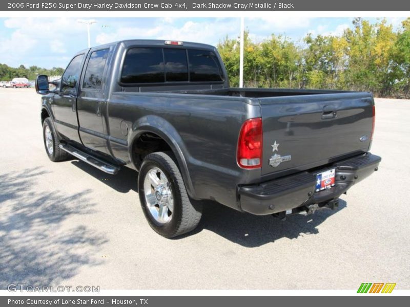 Dark Shadow Gray Metallic / Black 2006 Ford F250 Super Duty Harley Davidson Crew Cab 4x4