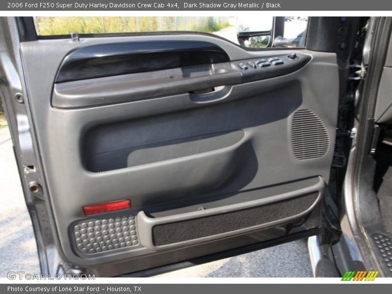 Dark Shadow Gray Metallic / Black 2006 Ford F250 Super Duty Harley Davidson Crew Cab 4x4