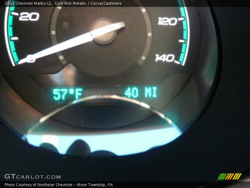 Gold Mist Metallic / Cocoa/Cashmere 2011 Chevrolet Malibu LS
