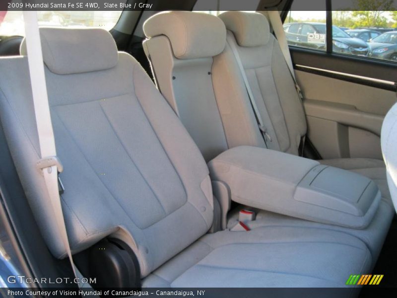 Slate Blue / Gray 2009 Hyundai Santa Fe SE 4WD