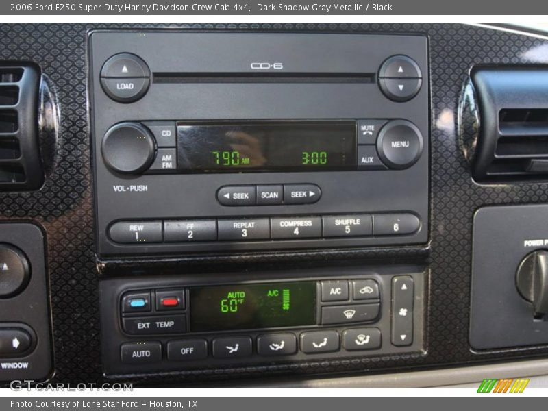 Dark Shadow Gray Metallic / Black 2006 Ford F250 Super Duty Harley Davidson Crew Cab 4x4