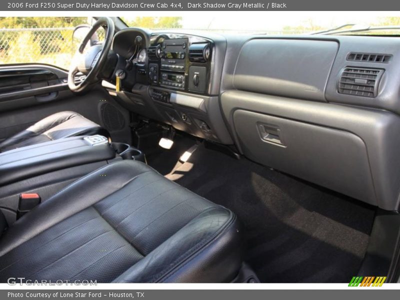 Dark Shadow Gray Metallic / Black 2006 Ford F250 Super Duty Harley Davidson Crew Cab 4x4