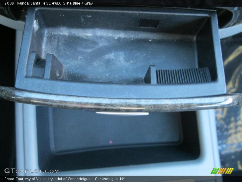 Slate Blue / Gray 2009 Hyundai Santa Fe SE 4WD