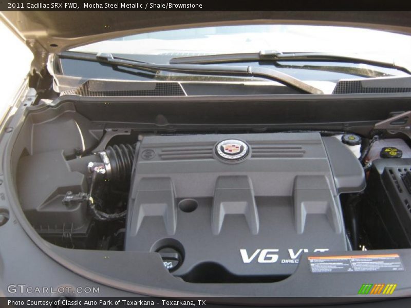 Mocha Steel Metallic / Shale/Brownstone 2011 Cadillac SRX FWD