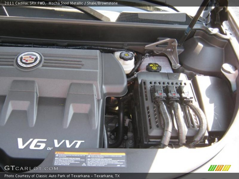 Mocha Steel Metallic / Shale/Brownstone 2011 Cadillac SRX FWD