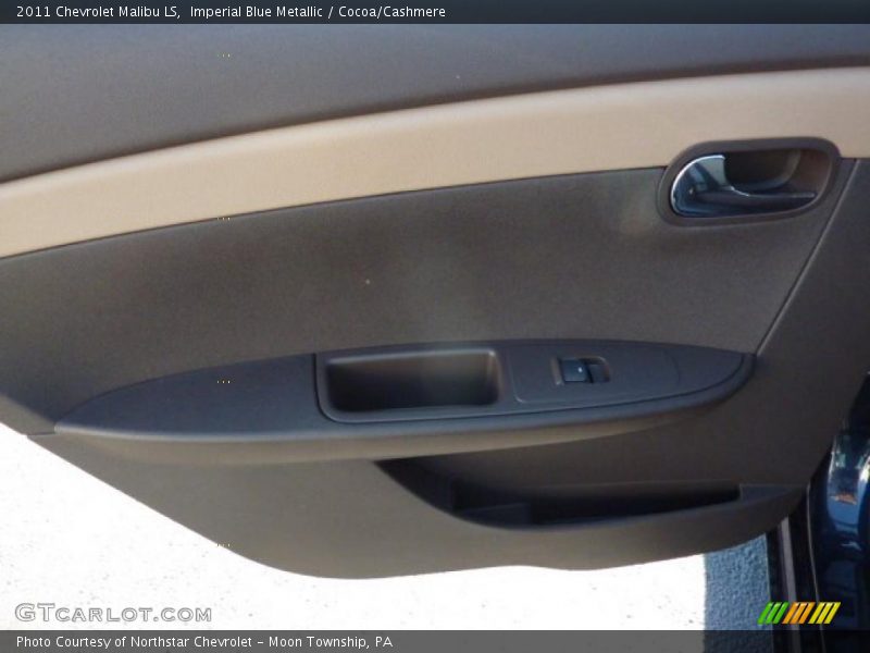 Imperial Blue Metallic / Cocoa/Cashmere 2011 Chevrolet Malibu LS