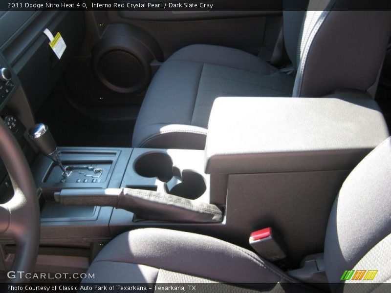 Inferno Red Crystal Pearl / Dark Slate Gray 2011 Dodge Nitro Heat 4.0