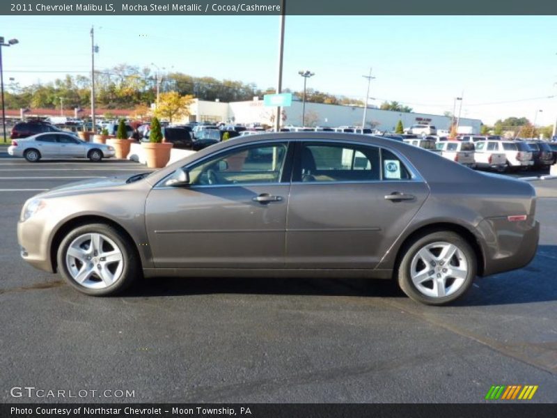 Mocha Steel Metallic / Cocoa/Cashmere 2011 Chevrolet Malibu LS