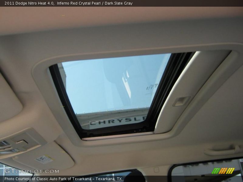 Inferno Red Crystal Pearl / Dark Slate Gray 2011 Dodge Nitro Heat 4.0