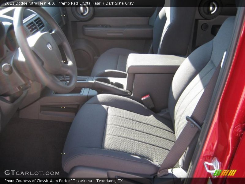 Inferno Red Crystal Pearl / Dark Slate Gray 2011 Dodge Nitro Heat 4.0