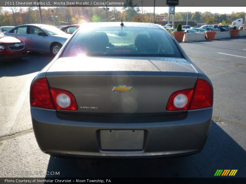 Mocha Steel Metallic / Cocoa/Cashmere 2011 Chevrolet Malibu LS