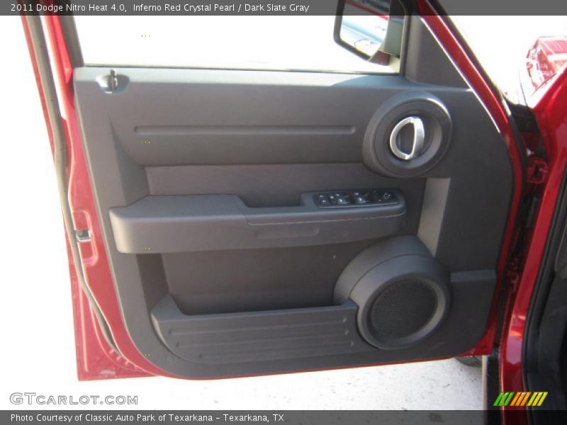 Inferno Red Crystal Pearl / Dark Slate Gray 2011 Dodge Nitro Heat 4.0