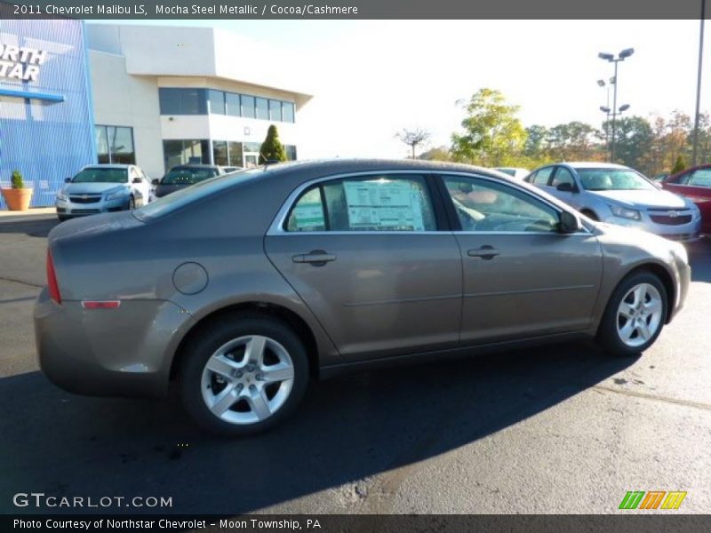 Mocha Steel Metallic / Cocoa/Cashmere 2011 Chevrolet Malibu LS