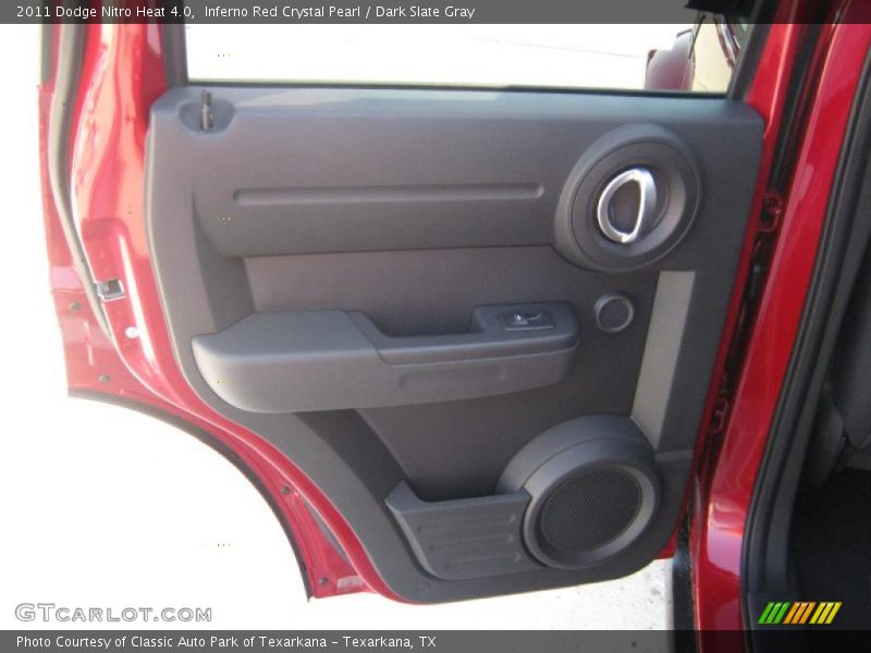 Inferno Red Crystal Pearl / Dark Slate Gray 2011 Dodge Nitro Heat 4.0