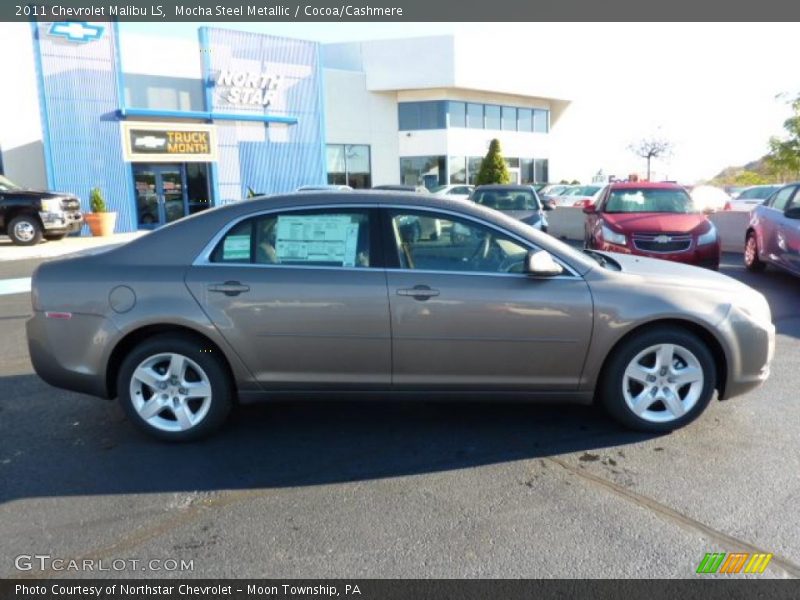Mocha Steel Metallic / Cocoa/Cashmere 2011 Chevrolet Malibu LS