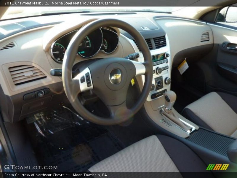 Mocha Steel Metallic / Cocoa/Cashmere 2011 Chevrolet Malibu LS