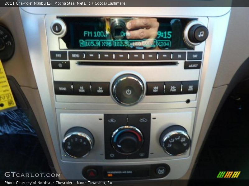 Mocha Steel Metallic / Cocoa/Cashmere 2011 Chevrolet Malibu LS