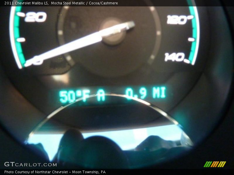 Mocha Steel Metallic / Cocoa/Cashmere 2011 Chevrolet Malibu LS