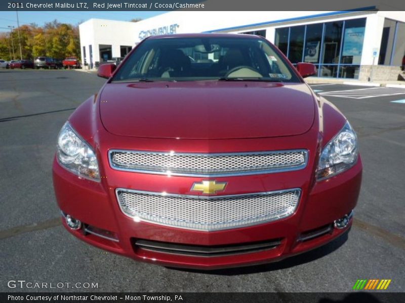Red Jewel Tintcoat / Cocoa/Cashmere 2011 Chevrolet Malibu LTZ