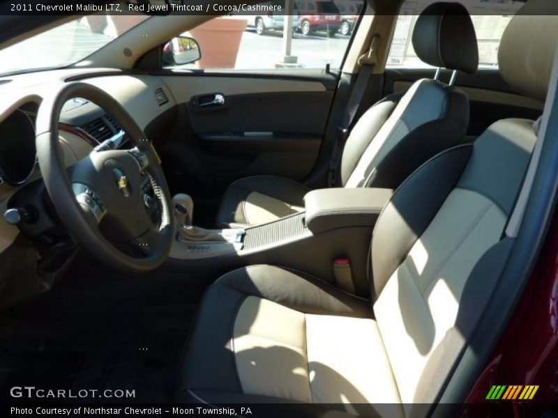 Red Jewel Tintcoat / Cocoa/Cashmere 2011 Chevrolet Malibu LTZ