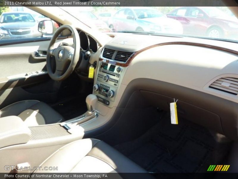 Red Jewel Tintcoat / Cocoa/Cashmere 2011 Chevrolet Malibu LTZ