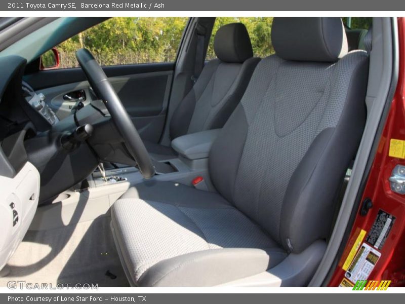 Barcelona Red Metallic / Ash 2011 Toyota Camry SE