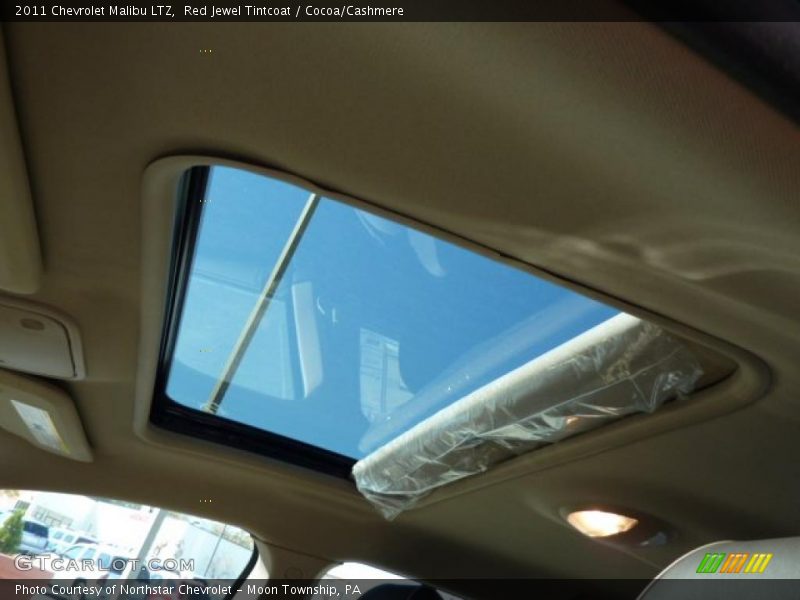 Red Jewel Tintcoat / Cocoa/Cashmere 2011 Chevrolet Malibu LTZ