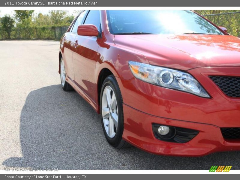 Barcelona Red Metallic / Ash 2011 Toyota Camry SE
